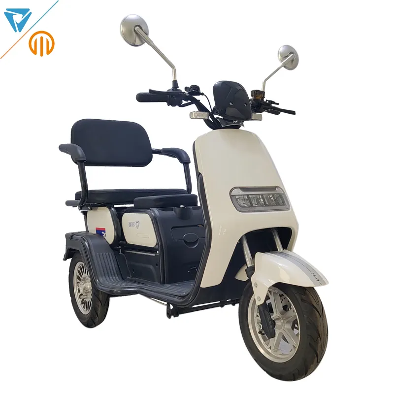 Vimode – moto électrique de sécurité à basse vitesse, 72v, 1000w, tricycle pour adultes, longue durée de vie de la batterie