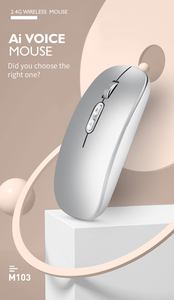 Intelligent Voice AI Mouse 2023 New Wireless Voice Typing Translation Online Input Mice for <strong>Apple</strong> Mac <strong>IOS</strong> / Windows 10 <strong>9</strong> 8 - Product Image 2