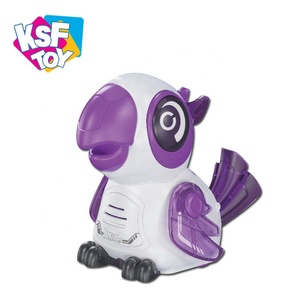 Akıllı ışık ve müzik fonksiyonu rc papağan oyuncak kızılötesi ışın izle uzaktan kumandalı robot oyuncak çocuklar için - Product Image 2