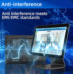 15.6&quot; 18.5&quot; 21.5&quot; Inch Win10 Ubuntu Touch Screen Pc Waterproof Screen <strong>Computer</strong> All <strong>in</strong> One Panel Pc Kiosk Touch Screen Monitor - Product Image 5