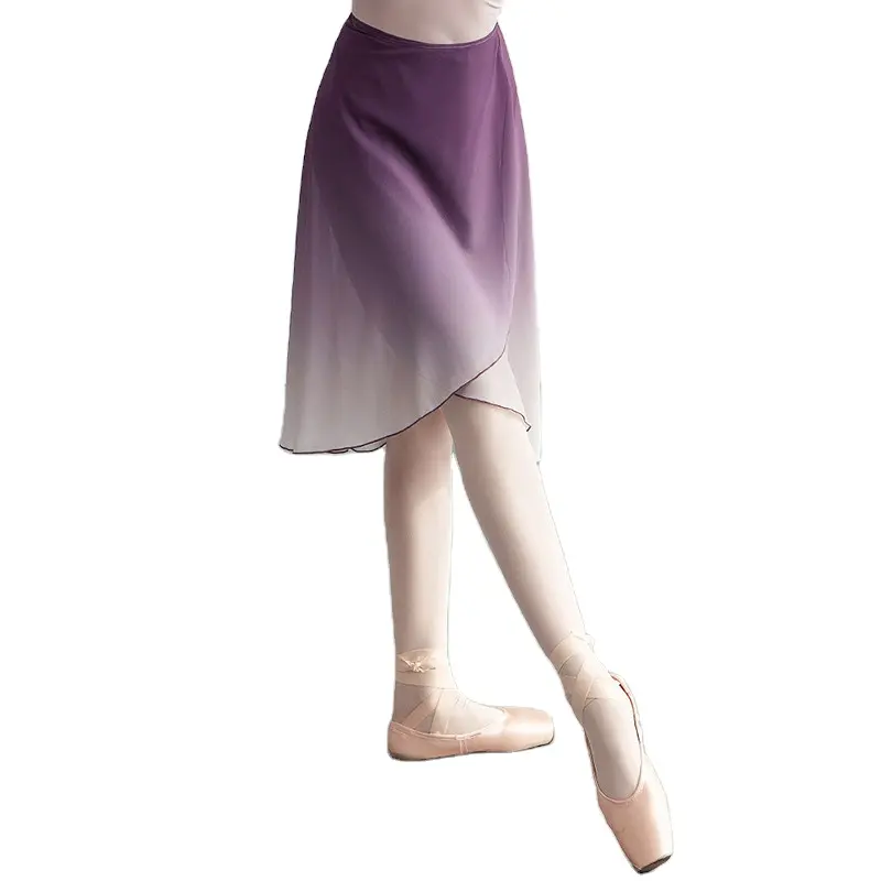 Wholesale Ballet Dance Wrap Chiffon Skirt Ballet Dancing Skirt Ballet Costume