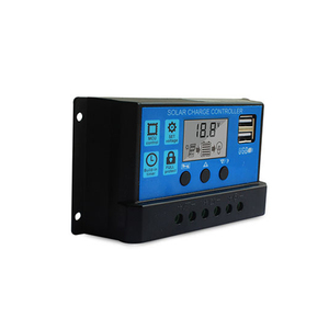 Display LCD Dual USB 12V/24V PWM pannello solare regolatore regolatore di carica solare Controller con doppio Display LCD USB - Product Image 5