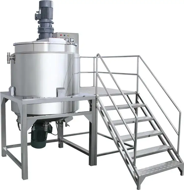 Liquid Soap Shampoo Mixer Production Line Mixing Stirrers Blending Tanks Liquid Washing Homogenizer Mixer 1 - 2900 R.p.m Rpm