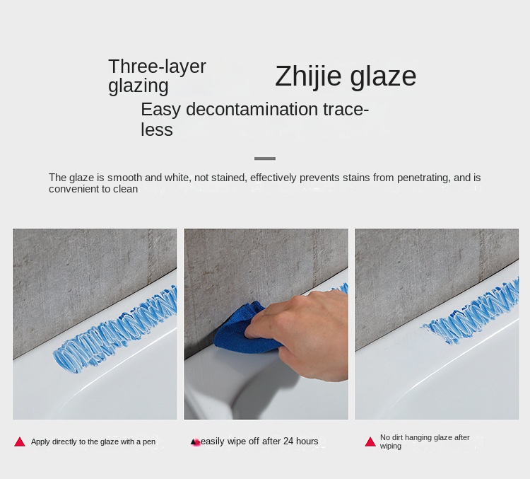Large Ceramic Balcony Mop Pool Home Bathroom Table Control Oval Mop Pool Anti-Blocking Water Mop Sink