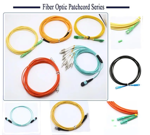 SC/FC/LC/ST/MTRJ/MU/DIN UPC APC konnektörü Singlemode/Multimode Simplex/dubleks fiber optik yama kablosu - Product Image 5