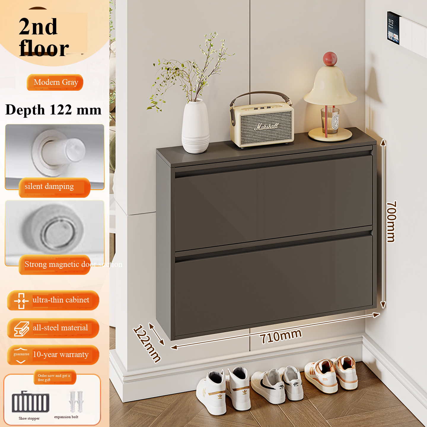2nd floor 710 long gray