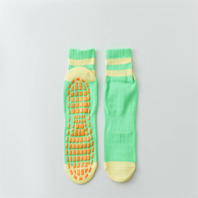 Fluorescent green stripes