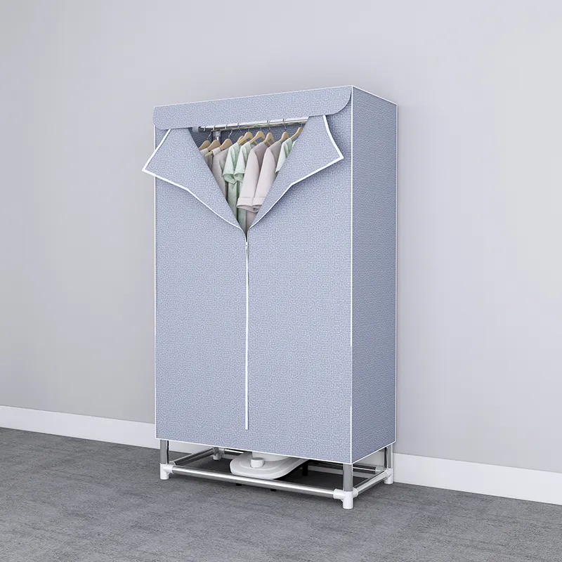 Dormitório 2-tier Mini secador para roupas Home portátil compacto aquecido secador de roupa elétrico Rack