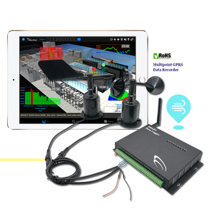 4G GPRS GSM monitoreo remoto en tiempo real anemómetro instrumentos de medición de velocidad del viento dispositivo sistema de generación de viento registrador de datos - Product Image 1