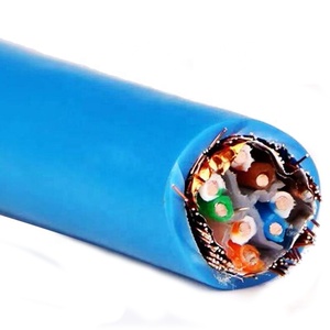 Nhà máy OEM Logo CommScope Cat6 lá chắn mạng STP LAN Cáp UTP đồng trần CCA 1000ft CuộN 23AWG mèo 6 305M hộp giá thấp - Product Image 3