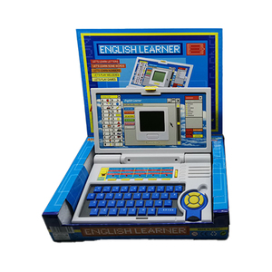 Giocattolo educativo scientifico per bambini che impara la macchina per l'apprendimento precoce serie di giocattoli elettrici illuminismo LCD computer inglese