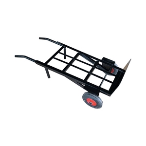 Groothandelsprijs Tweewielige Ijzeren Handkar, Opvouwbaar Transport Handkar, Hoog Laadvermogen, Aanpasbaar - Product Image 6