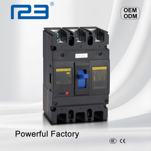 MCCB 63A 100A 125A 200A 225 AMP 3P 4 polos trifásico alta capacidad de ruptura disyuntor automático con precio de fábrica - Product Image 1