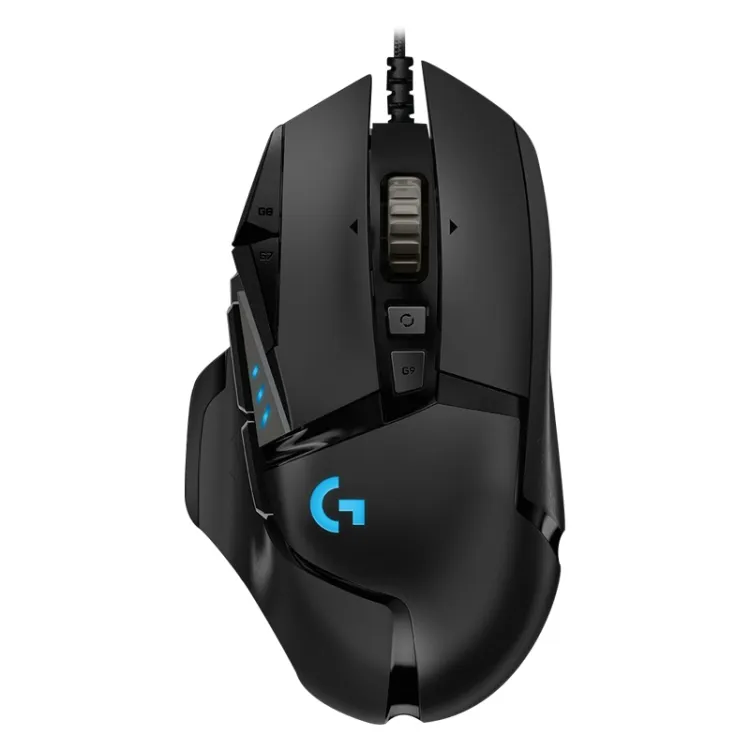 원래 Logitech G502 영웅 유선 게임 마우스 11 버튼 유선 게임 마우스 logitech g502