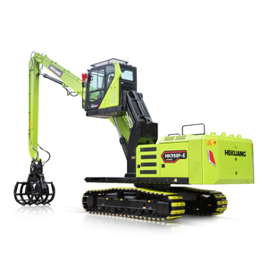 Cost Effective Crawler-type Drive Log Grapple Loader New Condition Efficient <strong>Timber</strong> Handling Equipment for Port <strong>Timber</strong>