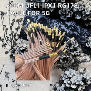 Ystoom ys17806 20cm-Nữ ufl1 IPX1 rg178 ngang Cáp phân cực Router 5g Single-band RF thông tin liên lạc - Product Image 2