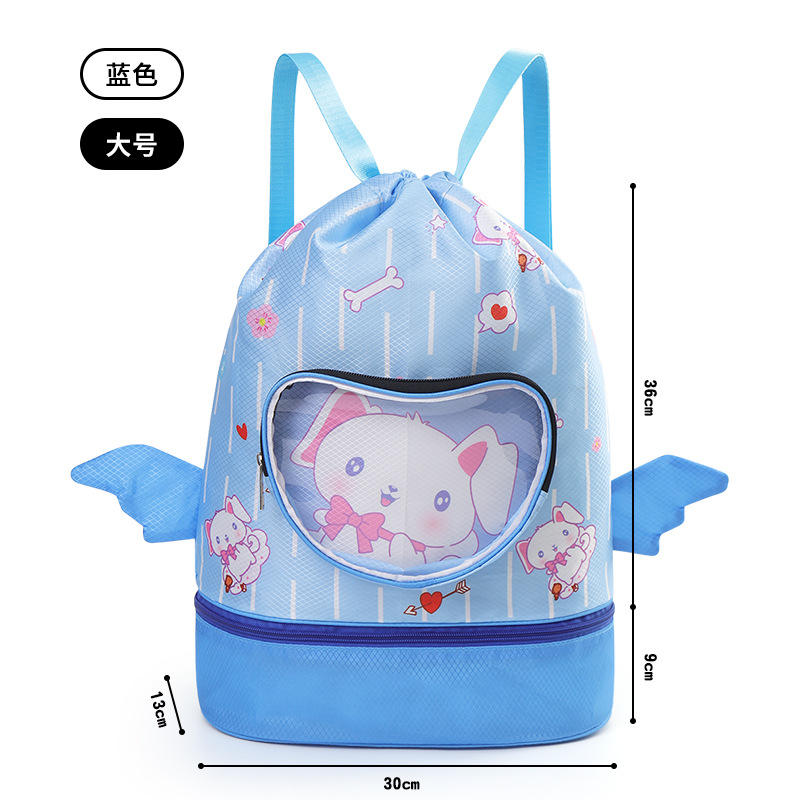 Perro de dibujos animados azul grande mejorado