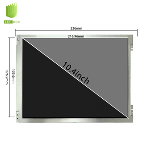 BOE 10.4 inç LCD Panel 800x600 SVGA yansımayan 10.4 TFT LCD ekran 20 Pin LCD modülü ile LED sürücü - Product Image 2