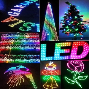 Factory Direct Sale <strong>WS2811</strong> RGB <strong>Pixel</strong> Christmas <strong>Led</strong> Light <strong>String</strong> Full Color <strong>WS2811</strong> <strong>Led</strong> Strip 12V for Letter Screen Christmas - Product Image 2