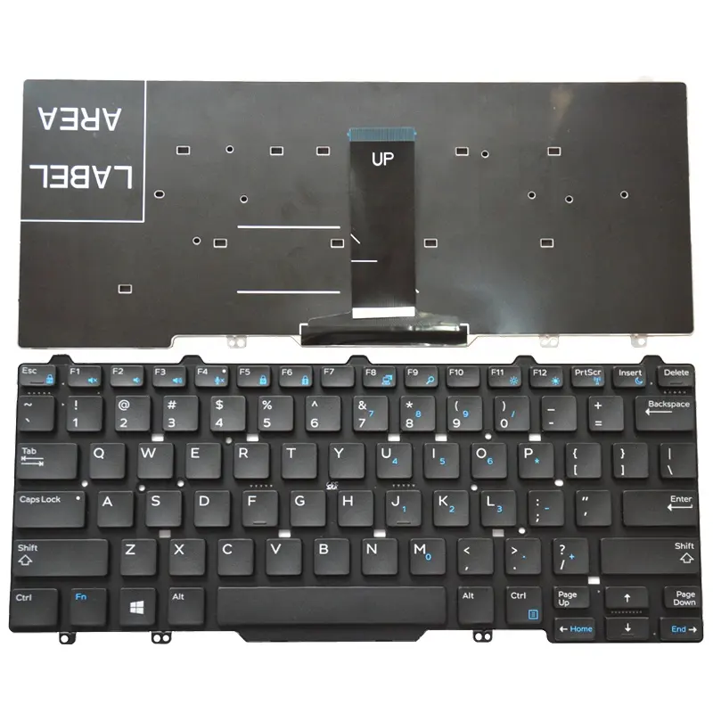 US Layout Laptop-Tastatur für Dell Latitude 3340 3350 Serie