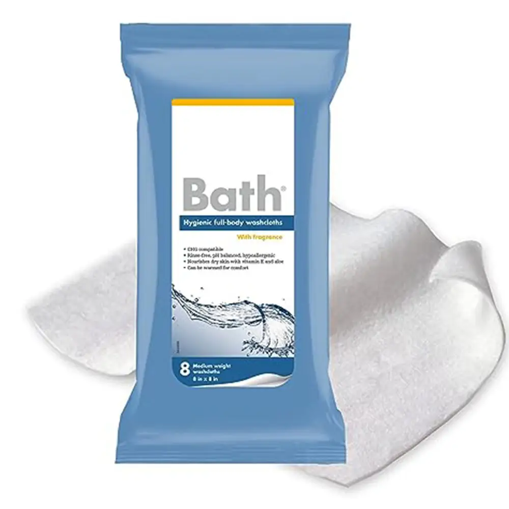 Tắm làm sạch khăn lau mùi hương tươi, không rửa sạch cơ thể khăn lau, siêu mềm và trọng lượng trung bình vải, không gây dị ứng cơ thể lau