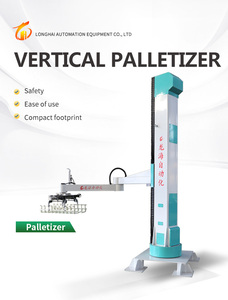 Apilador paletizador de brazo robótico de columna única para manipulación y almacenamiento automatizados de productos - Product Image 2