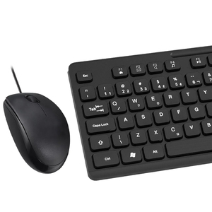 Full Sized Ergonomic USB <strong>Keyboard</strong> and <strong>Mouse</strong> Kit Quiet Wired <strong>Keyboard</strong> and <strong>Mouse</strong> Combo for Laptop and Desktop PC <strong>Computer</strong> - Product Image 3