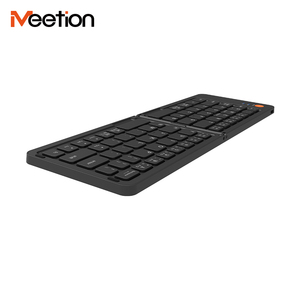 MEETION BTK001 Folding Wireless <strong>Keyboard</strong> Slim <strong>bluetooth</strong> Multi Device <strong>Mini</strong> Pocket Third Fold Foldable <strong>Keyboard</strong> - Product Image 4