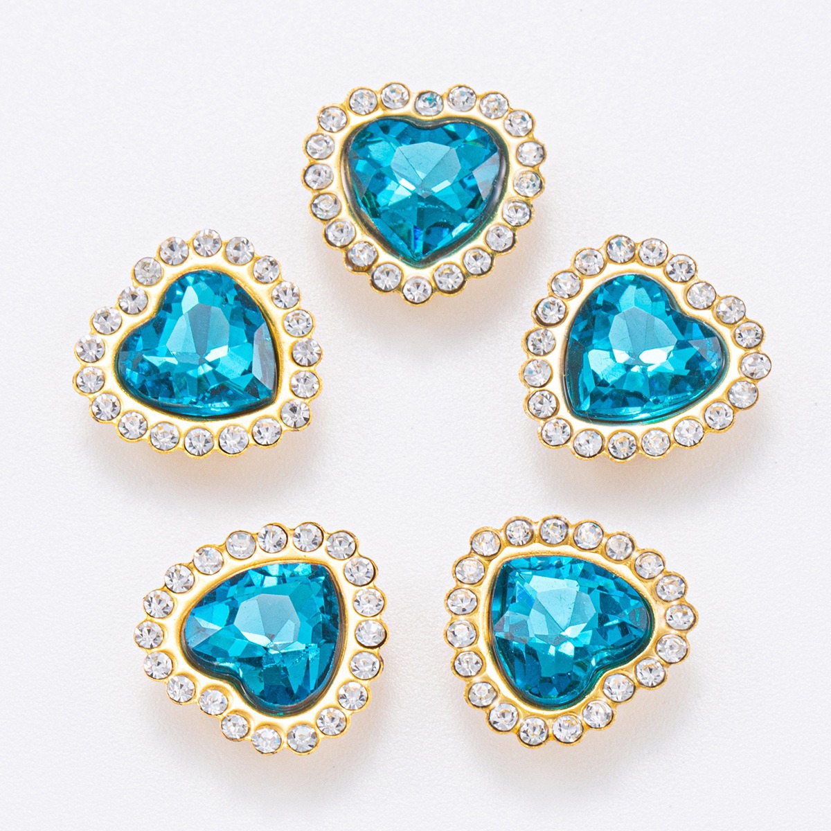 Coeur bleu lac
