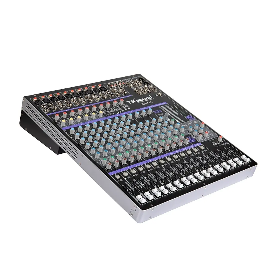 TKsound console digitale a 16 canali DJ controller stage performance equalizzatore mixer audio professionale