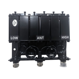 Vhf/UHF 136-174MHz Công suất cao 10 Wát <span class=keywords><strong>6</strong></span>-sâu răng <span class=keywords><strong>duplexer</strong></span>/RF ban nhạc vượt qua bộ lọc cho hai cách đài phát thanh <span class=keywords><strong>Repeater</strong></span> ham đài phát thanh Thông tin liên lạc - Product Image 1