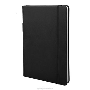 Оптовая продажа на заказ A5 с эластичным ремешком Pu Дневник записная книжка напечатанный фирменный логотип записная книжка PU кожаная тетрадь - Product Image 2