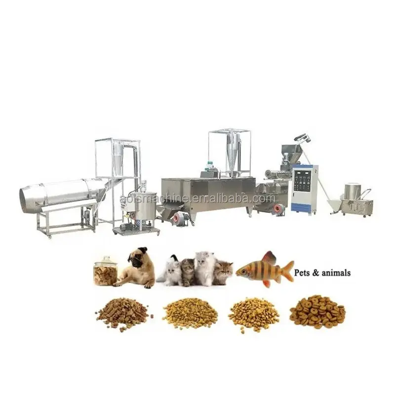 aquatic animals food press 60-80 kg/h hot sale floating fish food meal machine factory fish pet feed extruder machine for feed