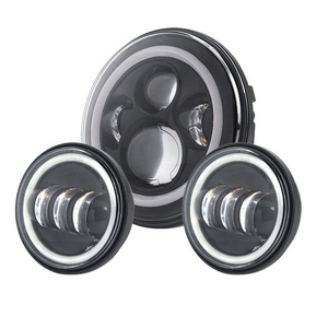 ASEND <strong>40W</strong> <strong>Led</strong> Headlight with DRL Turn signal Light Cheaper <strong>Led</strong> Fog Light Accessories Kit for harley Motor Lighting <strong>Led</strong> <strong>12v</strong> - Product Image 1