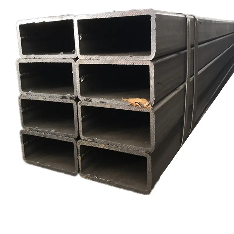 Tubo de acero cuadrado galvanizado para valla, material de construcción, 2x4, Rectangular, precio