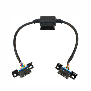อะแดปเตอร์แยก Y 16ขา OBD2 /obdii/ OBD 2 /ii สายรัดปลั๊ก-N-play สำหรับ76404-01A ขั้วต่อไฟฟ้าแบบ J1962กำหนดเอง - Product Image 1
