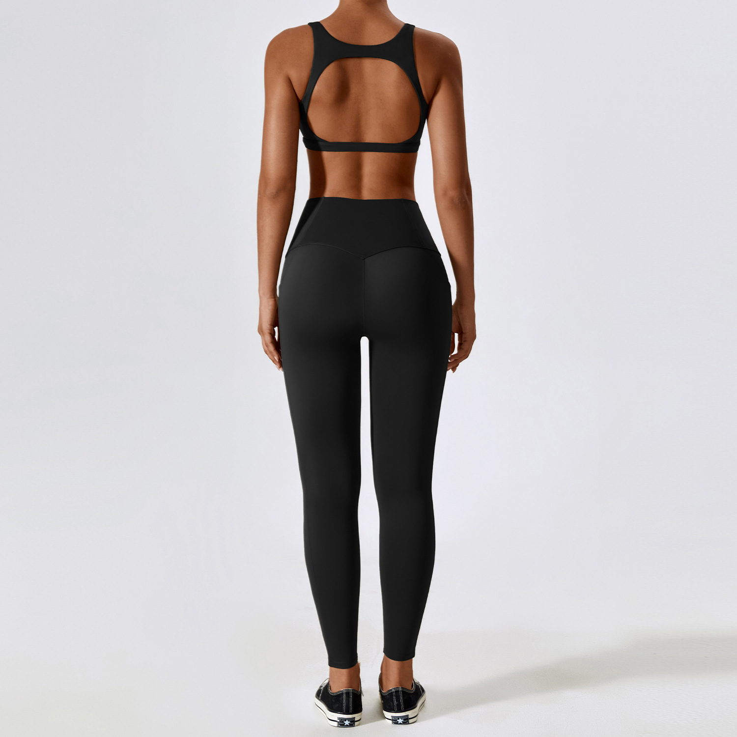 Soutien-gorge + Legging Noir-2