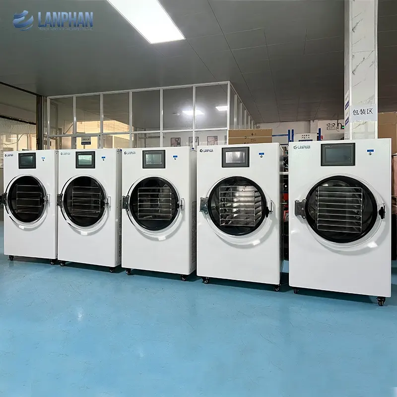 Máquina de secagem para congelar a vácuo, máquina de laboratório para uso doméstico