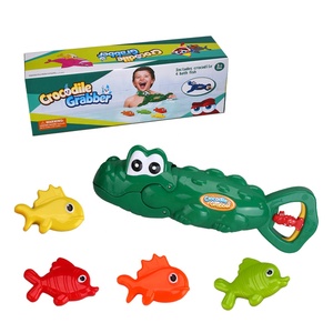 ของเล่นจับจระเข้ในน้ำสำหรับเด็กหุ่นยนต์จับการ์ตูนจับพลาสติกมือของเล่นที่จับมือจับปลาลอยได้ - Product Image 5