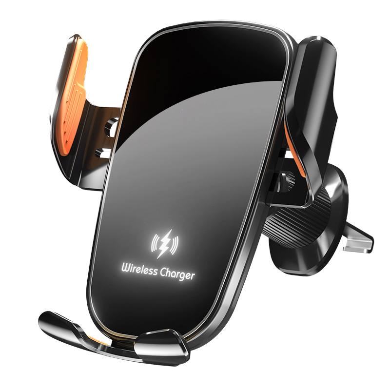 Black Acrylic Surface with Wireless Charging
