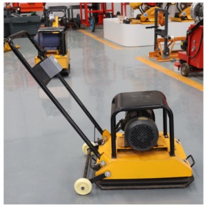 C90T dizel/gasline küçük inşaat titreşimli plaka sıkıştırma ile kurcalama önce manuel zemin titreşim çalışır - Product Image 4