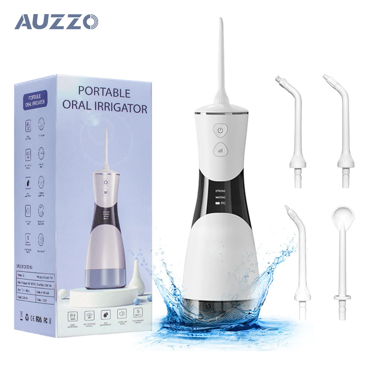 2023 Novo Portátil Portátil UV Água Flosser Limpeza Água Flosser