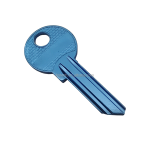 F 48 JS 1630 anahtar boş ev günlük anahtar boşlukları alaşım 7 renk anahtar embriyo rastgele renk - Product Image 5