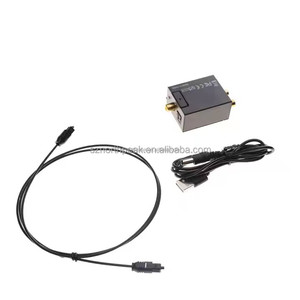 Fibra óptica Coaxial Rca 3,5mm Digital a analógico R/l Rca Convertidor de audio Toslink Spdif Convertidor digital a analógico - Product Image 5