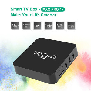Fabrika fiyat MXQPRO HD 4k Crossover YouTube 5G WIFI dual-band Bluetooth set-top box android tv kutusu - Product Image 4