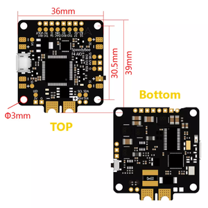 F4 AIO Flight Controller Board OSD Eingebauter Lilter Chip für Mini FPV Racing Drone - Product Image 4