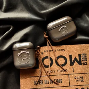 Rapçi Travis Scott Airpods 2 3 nesil kabuk kapak için Apple Airpods Pro kulaklık koruyucu hava bakla saydam - Product Image 1