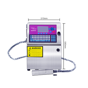 Automatischer CIJ-Inkjet-Datums codier maschinen drucker für den Druck von Zylinder materialien mit unebener Oberfläche - Product Image 6