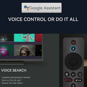 XMRM-006 קול XMRM-006B שלט רחוק תואם עם Xiaomi mi טלוויזיה מקל תיבת, עם netflix & פונקציה חיים - Product Image 2