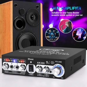 ZhengYing AK300BT <strong>Audio</strong> Power <strong>Amplifier</strong> 2 Mic <strong>Input</strong> BT 5.0 Hi-Fi Stereo Karaoke Digital <strong>Audio</strong> Receiver for Home - Product Image 4